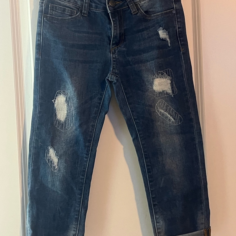 Authentic Girl’s Joe’s Distressed Blue Jeans